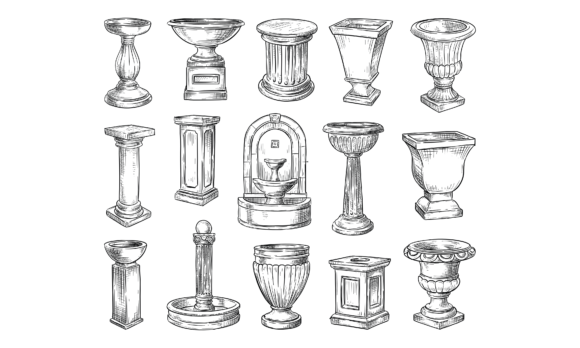 Decorative Pillars & Plinths Handdrawn: A Guide to Its Use