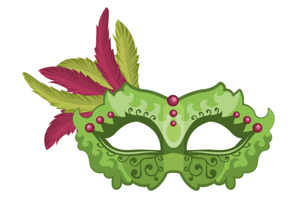 Opera Mask: The Decorative Green Face Accessory