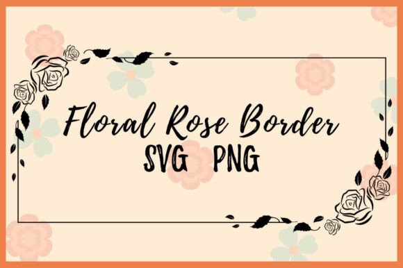 Timeless Elegance: The Vintage Floral Decorative Frame Border